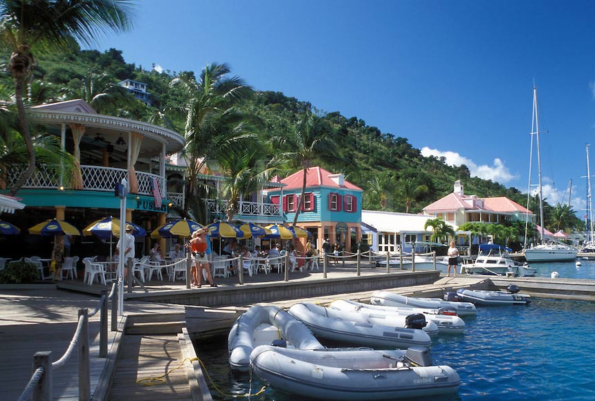 Sopers Hole Marina, West End BVI by Mark Goebel ©cc2.0